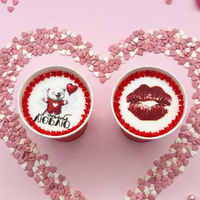 Набор тортов в стакане к 14 февраля (1)